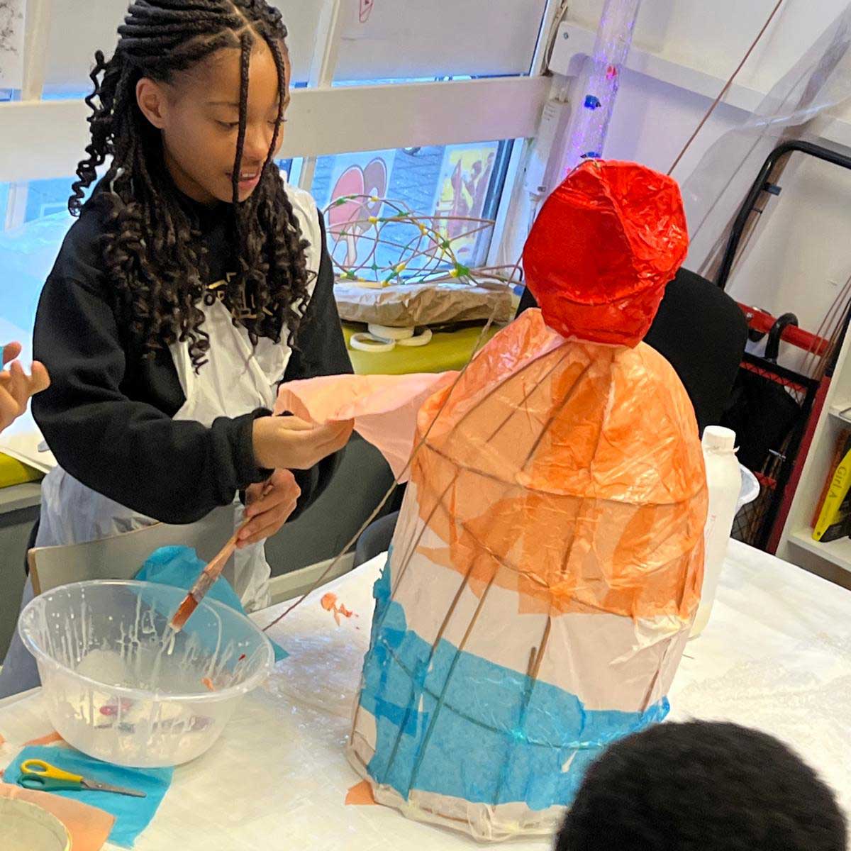 Collaborative Arts Lantern Worksho